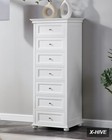 Dressers 20 w X 16 5 d 52 h  7 Drawers  Tall Skinny Dresser Bedroom White Narrow
