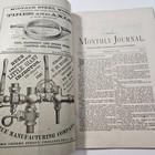 1881 Brotherhood Of Locomotive Engineers Monthly Journal Magazine