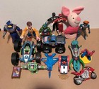 16 Marvel Disney Mixed Lot Of Toys Action Figures 90s 2000s Random Vintage