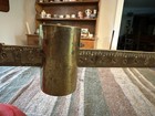 Vintage Red Cast Iron Scale With Brass Pan  Jones Of Binghamton