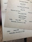 Pair Antique Original 1914 Menus Historic Louisville Hotel Ky 10 Course Dinner