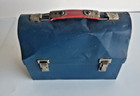 Vintage Blue Metal Lunch Box Star The American Thermos Bottle Co  Lunch Box Only