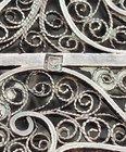 Antique Sterling Silver Russian Filigree Purse 1882-1899 Hallmarked