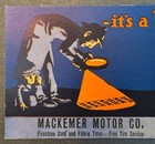 Firestone Tires 1930s 40s Ink Blotter Peoria Il Sherlock Mystery