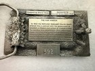 Men s Silver Metal Scenic Kansas Historical Western Belt Buckle 1 75  Mpn 392