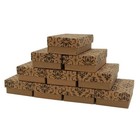 Cutebox Damask Kraft Cotton Filled Boxes 100pcs