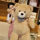 105cm Giant Soft Teddy Bear Plush Toy     White Pink Brown     Big Hug Pillow Gift