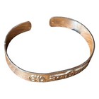 Silver Om Namah Shivaya Bracelet - Small