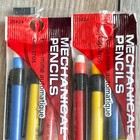 Scripto Mechanical Pencil  7mm No  2 B5039m 25424 Red Yellow Blue 3 Pack X 2