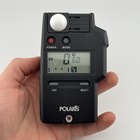 Polaris Light Meter Flash Meter With Case From Japan  mint  