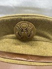 Ww1   20s Us Army Enlisted Men   s Visor Hat Od  cc576