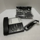 Cortelco 12 Series Single Line Corded Telephone Black Silver 120300v0e27s