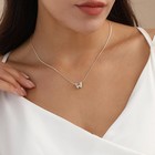 Bubble Initial Necklaces Dainty Letter Necklace Cute Name Choker Necklaces  - 17
