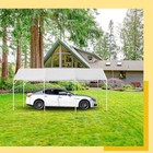 10 X 20 Ft Heavy Duty Carport Canopy Waterproof Garage Car Shelter Tarp Tent    