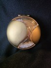 Estee Lauder 2000 Golden Millennium Lucidity Crystal Translucent Powder Compact
