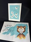 Moving Sale Ends May 1st  Vintage    olive Fell    Greeting Card Set 