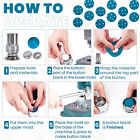 Button Blanks Self Cover Mould Tool Die For Professional Button Covering Machine