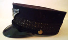 Vtg Black Amtrak Train Conductor Hat Ay