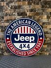 Vintage Jeep   Vehicles Established S  nce 1941 Rare Sign  -   19 7   50cm 