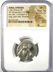 Ionia Ephesus Silver Ar Tetradrachm Bee Stag Coin 300 Bc - Certified Ngc Xf  ef 