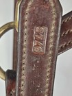 Walsh Vintage Leather Horse Halter Full Size Brown Brass Hardware