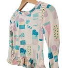 Ruffle Butts Toddler Girl s Swim Shirt Long Sleeve Popsicles Size 2t