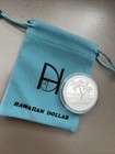 One Hawaiian Dollar Silver 1 Oz Proof  999 Silver