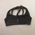 Ivivva Sports Bra Girls Small Sleeveless Workout Lululemon Lightweight Black