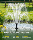 790 Gph Submersible Koi Pond Filter With Fountain Pump Kit   3