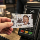 Se  or Trump Credit Debit Card Skin Cover Sticker Chip Funny Decal - 2 Pack