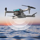Black Falcon 4k Dual Camera Foldable Quadcopter - Advanced Drone With Hd Camera