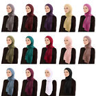 Muslim Women Long Hijab Headscarf Wrap Turban Soft Scarf Shawl Stole Islamic New