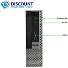 Fast Dell Optiplex 990 Usff Desktop Core I5 4gb 250gb Win10 Home Wifi W 17  Lcd