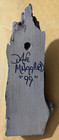 Carver Dave Maggard Signed Resin Wolf    driftwood    Wall Decor 1999 Vg Timber Mtn