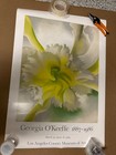 Rare Vintage Georgia O keeffe Museum Of Modern Art Exhibition Poster  Excellent