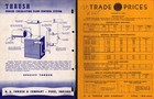 1953  H a  Thrush   Company Flow Valve  Catalog Price Book   11  X 8 