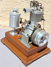 Nice one-of-a-kind 1963 Tether Race Car 4-cycle Gas Engine Test Sample Prototype