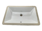 Signature Hardware Shu1811wh Sawgrass 21  Porcelain Bathroom Sink  White