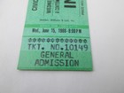Inxs Unused Concert Ticket Omaha Ne 6 15 1988 Civic Auditorium Rock