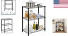 Professional-grade 3-tier Shelving Unit - 250-lb Per Shelf For Kitchen   Garage
