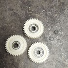 35 Tooth Spiral Nylon Gear 13mm Thick 47 5mm Diameter With 608 Bearing Support