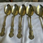 Vintage Silver Plated Lot Of 5 Simon L  George H  Rogers A-1 Flatware Spoons