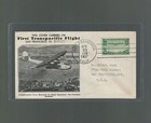 Us First Flight Cover Pan Am Trans Pacific Map Envelope Sf To Honolulu 1937