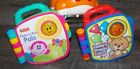 Fisher Price Lot Of 2 Children s Electronic Books Light   Sound - Shapes Colors