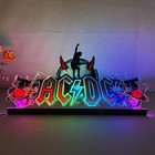 Ac dc Pinball Topper Uv Printed Acrylic Led Rgb Topper For Pinball Mahine