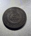 1864 Large Motto Two Cent Piece Vf Very Fine 2c Coin