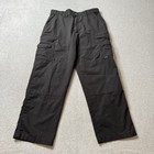 Tru-spec Pants Mens 34x30 Black Tactical Response Rip Stop Uniform Combat Adult