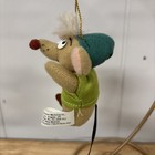 Vintage 1987 Disney Cinderella Mice Gus Mcdonald   s Ornament