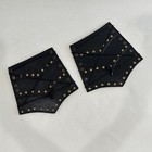 Leather Arm Guard With Brass Accent - Medieval Roman Arm Guard - Leather Armor 