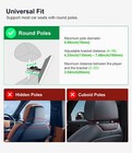 1pcs 13 3   Fhd Active Android Car Headrest Monitor 32gb Touch Screen Tv Player